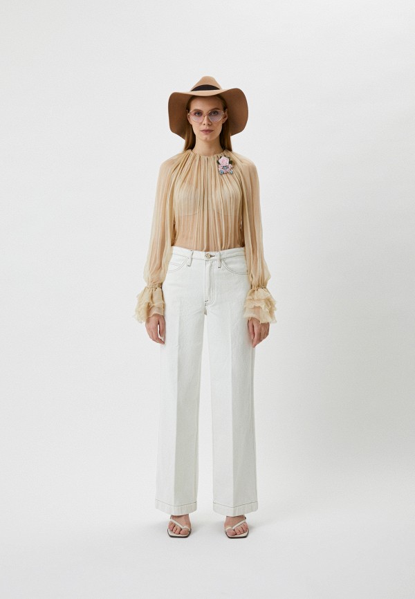 Twinset Milano Блуза и брошь - фото 2