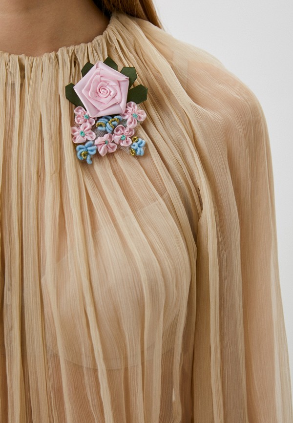 Twinset Milano Блуза и брошь - фото 4