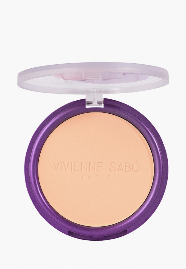 Vivienne Sabo Пудра компактная - для матового естественного финиша - фото 2