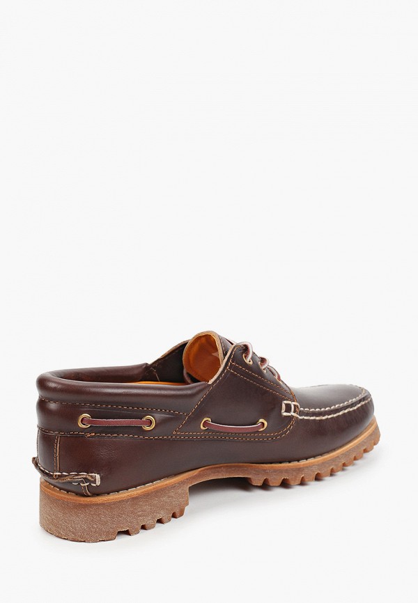 Timberland Топсайдеры - Authentics 3 Eye Classic Lug BROWN - фото 3