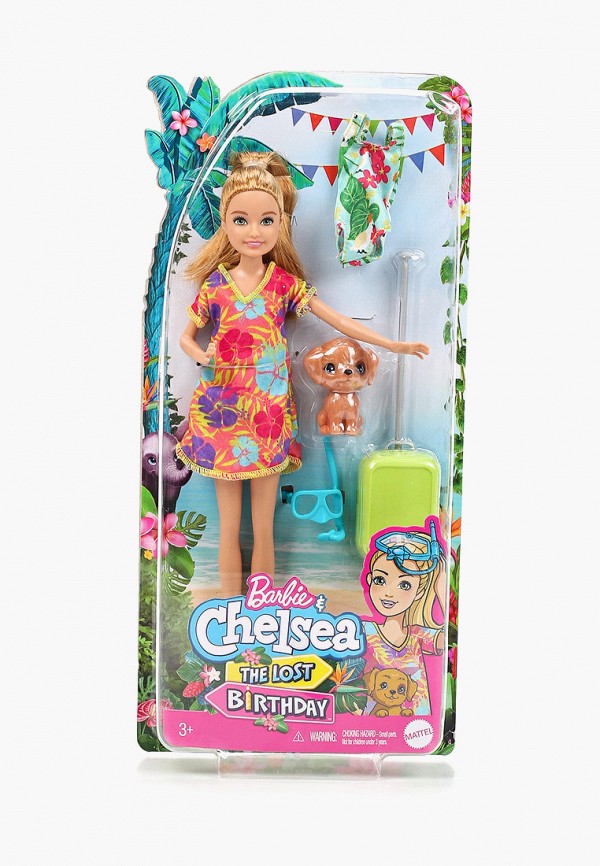 Barbie Кукла - кукла Стейси рыжеволосая в платье с питомцем, 26 см - фото 1