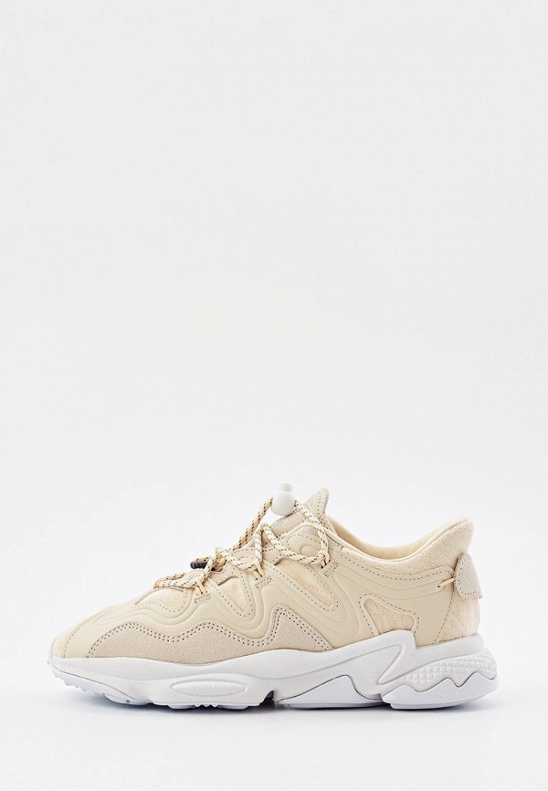 Кроссовки adidas Originals OZWEEGO PLUS W, цвет: бежевый, RTLAAT554301 —  купить в интернет-магазине Lamoda