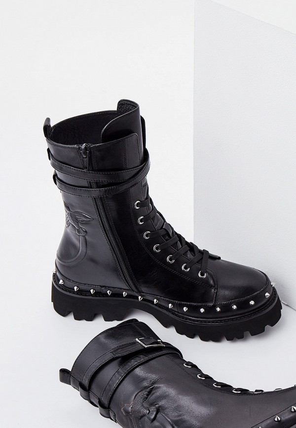 Ботинки Pinko, цвет: черный, RTLAAU084301 — купить в интернет-магазинеLamoda