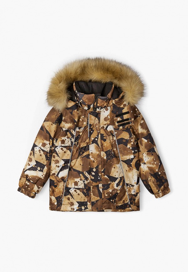 Куртка утепленная Reima - цвет: коричневый, коллекция: зима.