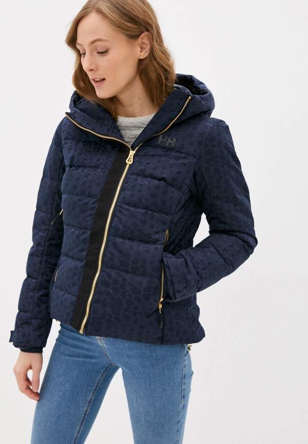 Пуховик Helly Hansen W VALDISERE PUFFY JACKET, цвет: синий, RTLAAU233201 —  купить в интернет-магазине Lamoda