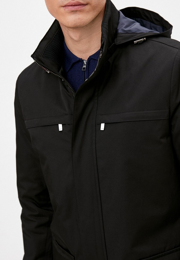 Парка Lab. Pal Zileri, цвет черный, RTLAAU237202 — купить в интернет