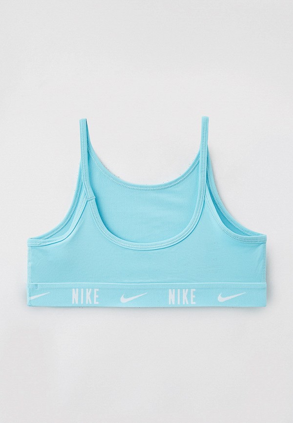 Топ спортивный Nike G NK TROPHY BRA, цвет: голубой, RTLAAU813302 ...