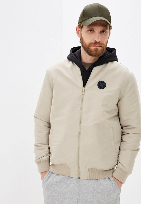 Куртка утепленная PUMA x SANTA CRUZ Varsity Jkt, цвет: бежевый