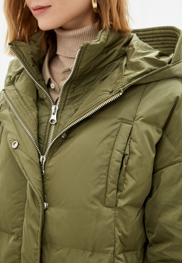 Пуховик United Colors of Benetton, цвет: хаки, RTLAAV139501 — купить в ...