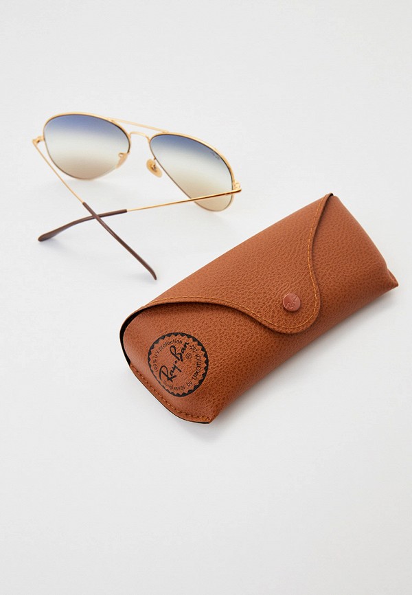 Ray-Ban® Очки солнцезащитные - AVIATOR METAL II RB3689 001/GD - фото 4