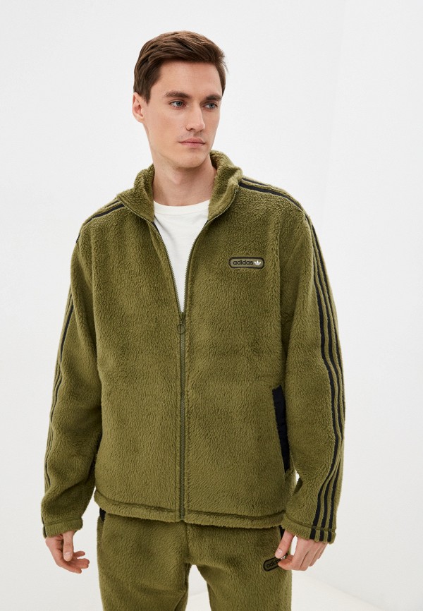 Олимпийка adidas Originals SHERPA FB TT, цвет: хаки, RTLAAV378001