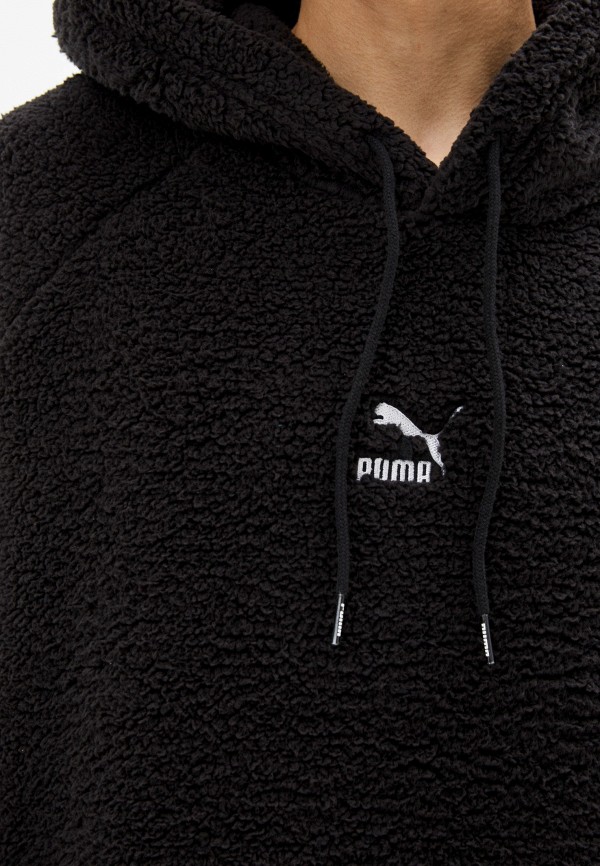 Худи PUMA Classics Sherpa Hoodie, цвет: черный, RTLAAV394601 — купить в  интернет-магазине Lamoda