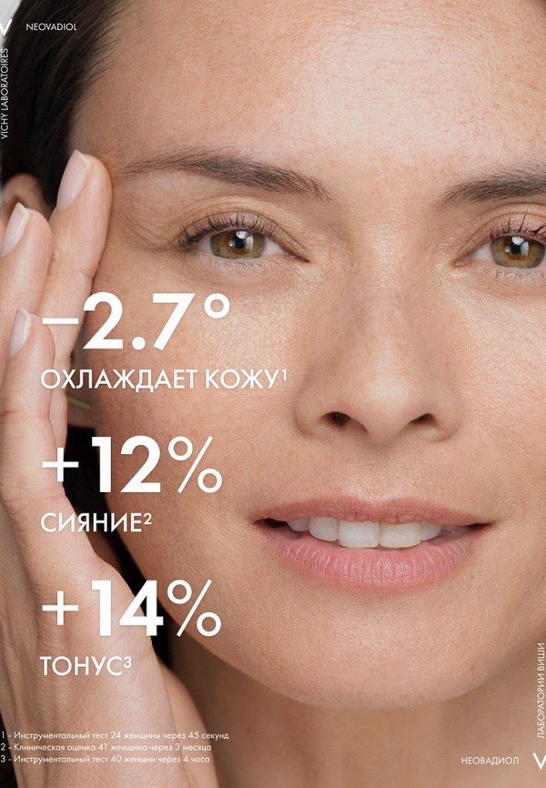 Vichy Крем для лица ночной - антивозрастной, в период пред-менопаузы - фото 5