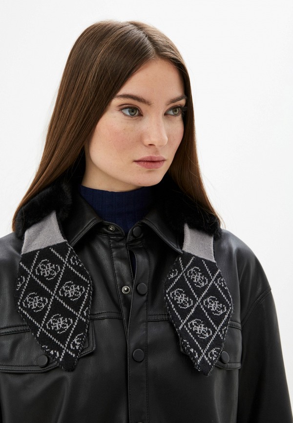 Шарф Guess, цвет: черный, RTLAAV925502 — купить в интернет-магазине Lamoda