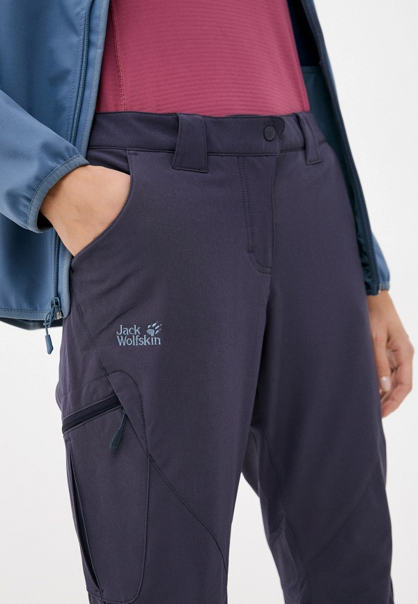 Брюки утепленные Jack Wolfskin CHILLY TRACK XT PANTS WOMEN, цвет серый
