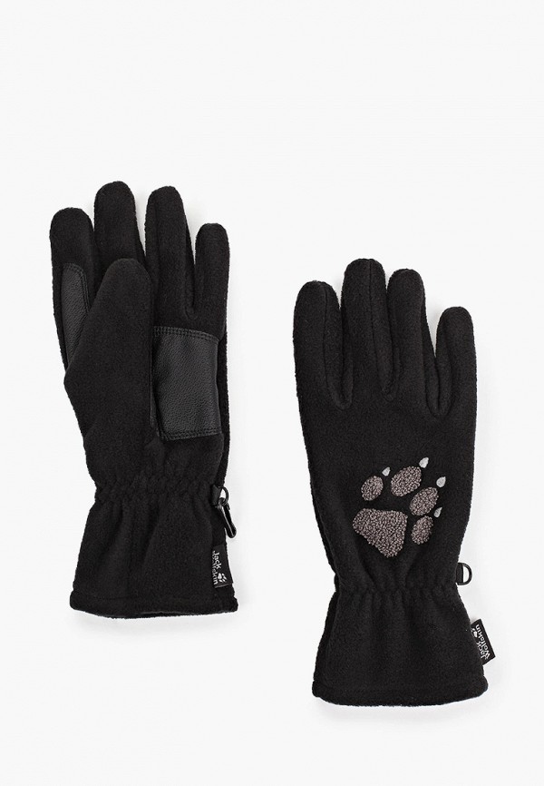 Перчатки Jack Wolfskin PAW GLOVES, цвет: черный, RTLAAW244401 — купить в  интернет-магазине Lamoda