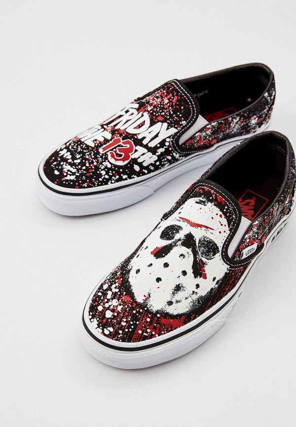 Vans Vans House of Terror FRIDAY THE 13TH Classic Slip On RTLAAW550901 Lamoda