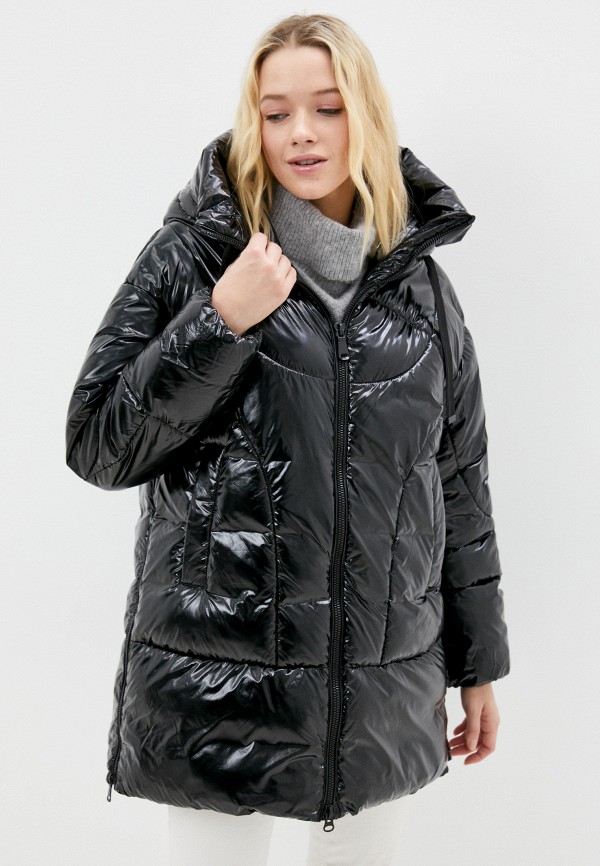 Куртка утепленная Geox, цвет: черный, RTLAAW648501 — купить в  интернет-магазине Lamoda