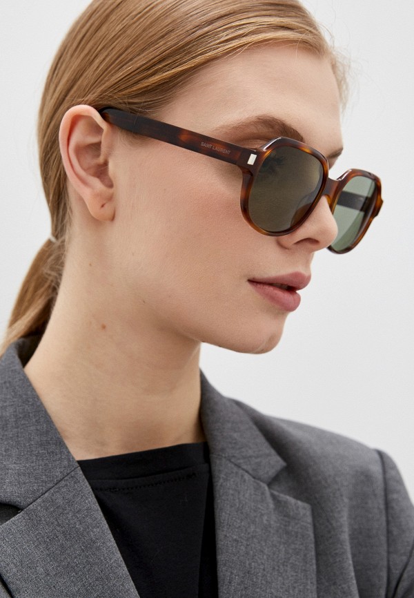Saint Laurent Очки солнцезащитные - SL 496 002 - фото 6