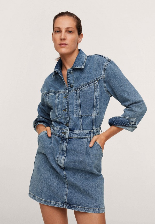 Mango Платье джинсовое - GILLIAN - фото 1