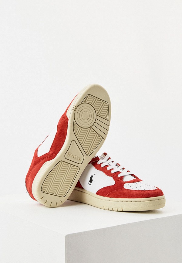Polo Ralph Lauren Кеды - COURT-SNEAKERS-HIGH TOP LACE - фото 5