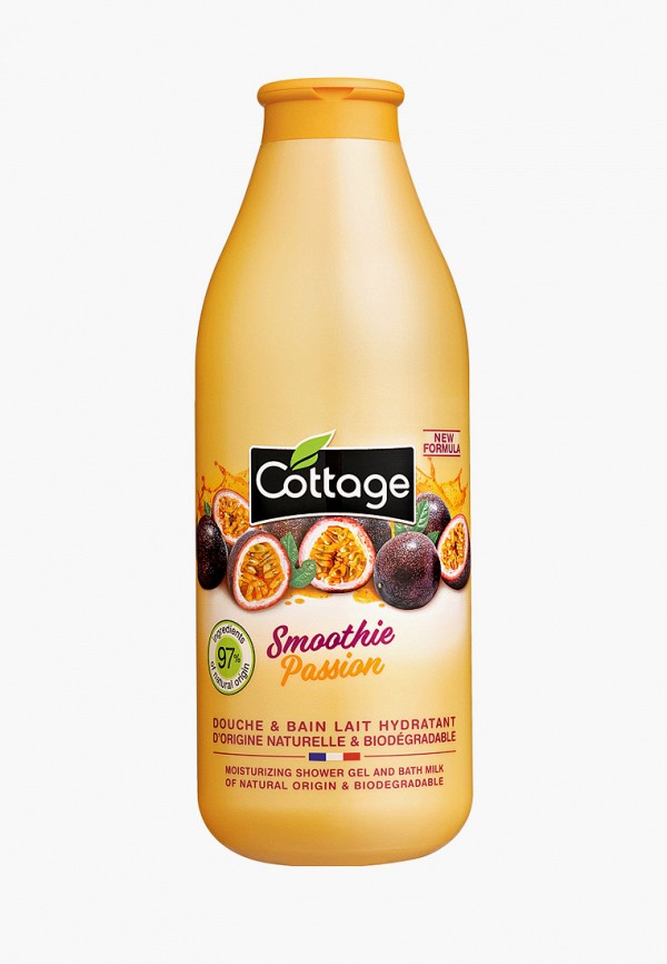 Cottage Гель для душа - и пена для ванны 2 в 1 "Маракуя", 750 мл - фото 1
