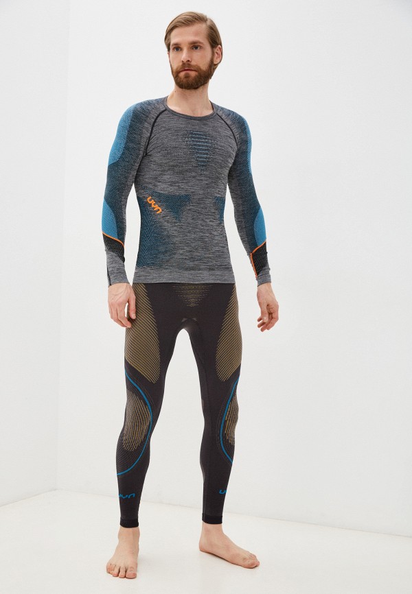 Термобелье верх UYN MAN AMBITYON UW SHIRT LG_SL. MELANGE, цвет: серый,RTLAAX142301 — купить в интернет-магазине Lamoda