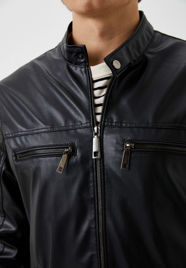 RNT23 Куртка кожаная - фото 5