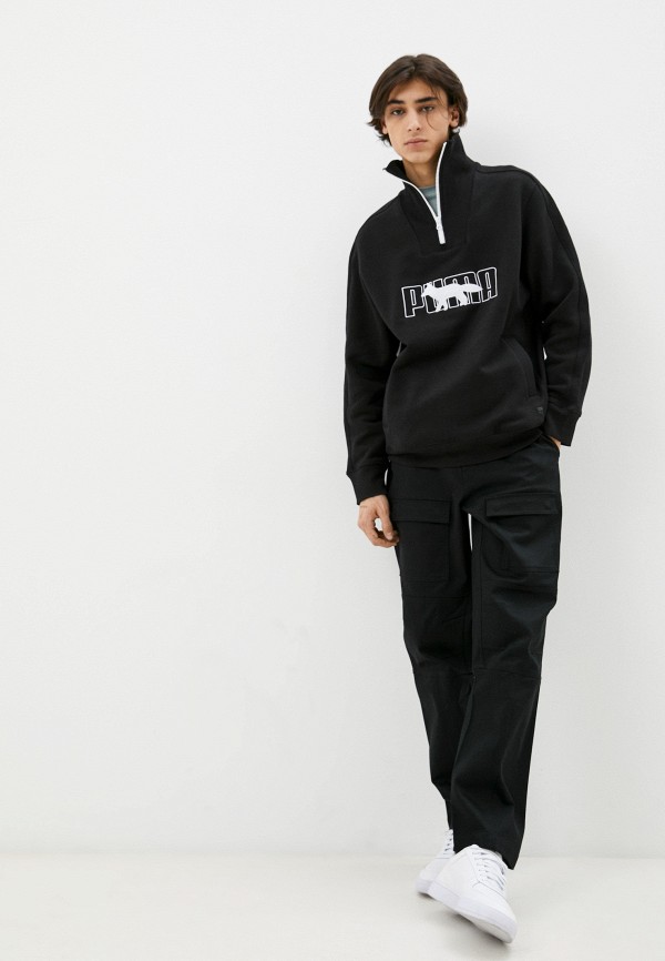 PUMA Олимпийка - PUMA x MAISON KITSUNE 1/2 Zip FT Sweater - фото 2