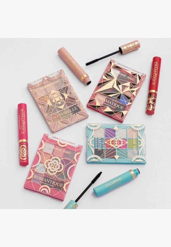 Vivienne Sabo Палетка теней из 12 цветов - с мультифинишем - фото 5