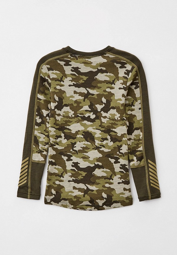 Термобелье Helly Hansen JR HH GRAPHIC LIFA MERINO MIDW, цвет: хаки ...