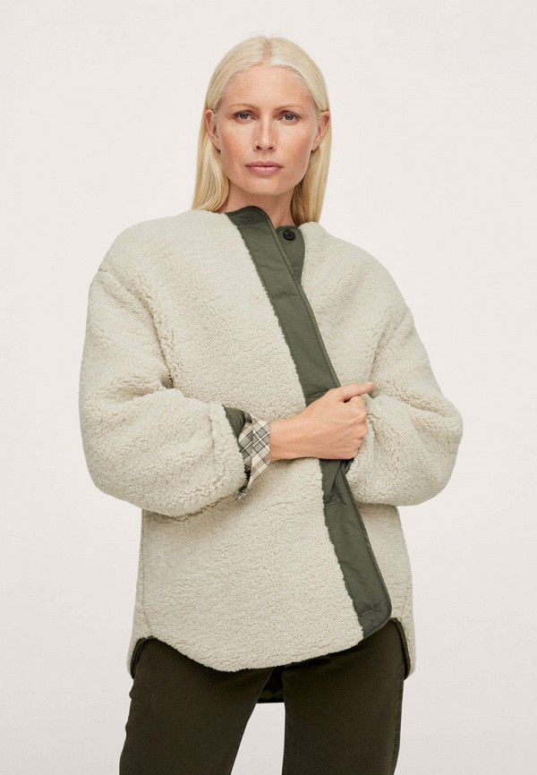 Mango Шуба - HORCHATA - фото 1