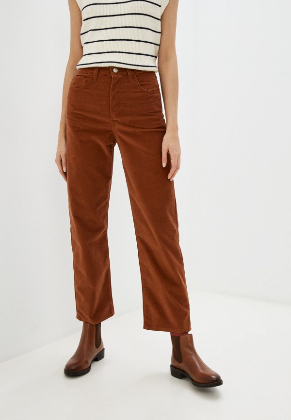 Брюки Levi's® RIBCAGE STRAIGHT ANKLE, цвет: коричневый, RTLAAY463101 ...