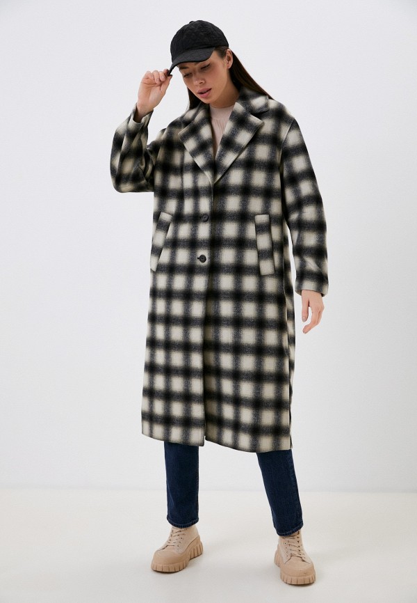 Levi's® Пальто - Levi's Original AGNES WOOL COAT JAMES PLAID CAVIAR PLAID - фото 1