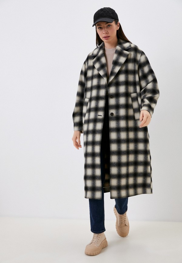 Levi's® Пальто - Levi's Original AGNES WOOL COAT JAMES PLAID CAVIAR PLAID - фото 2