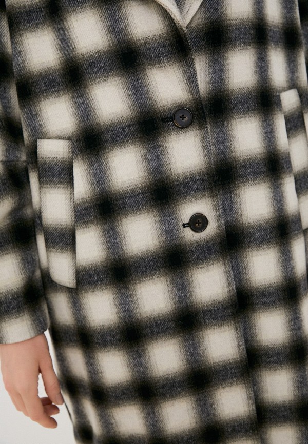 Levi's® Пальто - Levi's Original AGNES WOOL COAT JAMES PLAID CAVIAR PLAID - фото 5