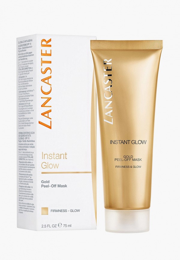 Lancaster Маска для лица - Instant Glow Gold peel-off mask укрепляющая для сияния кожи 75 мл - фото 2