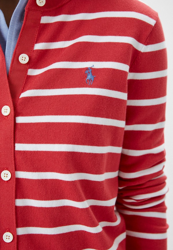 Кардиган Polo Ralph Lauren, цвет: розовый, RTLAAY586701 — купить в ...
