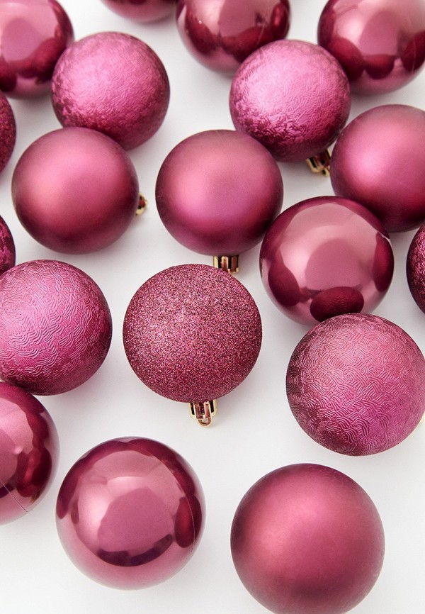 Decoris Набор елочных игрушек - 6 см, 30 шт. - фото 2