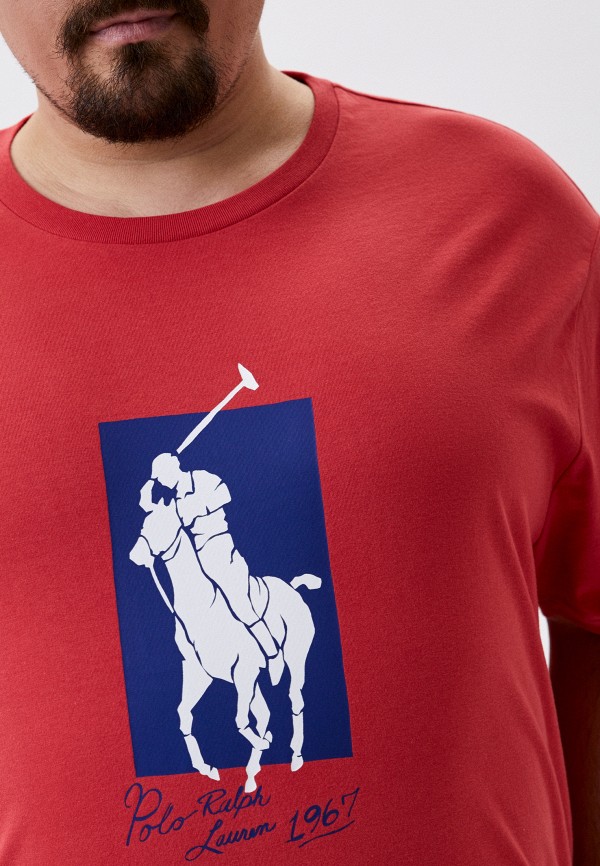 Футболка Polo Ralph Lauren Big & Tall, цвет: красный, RTLAAZ182501 ...
