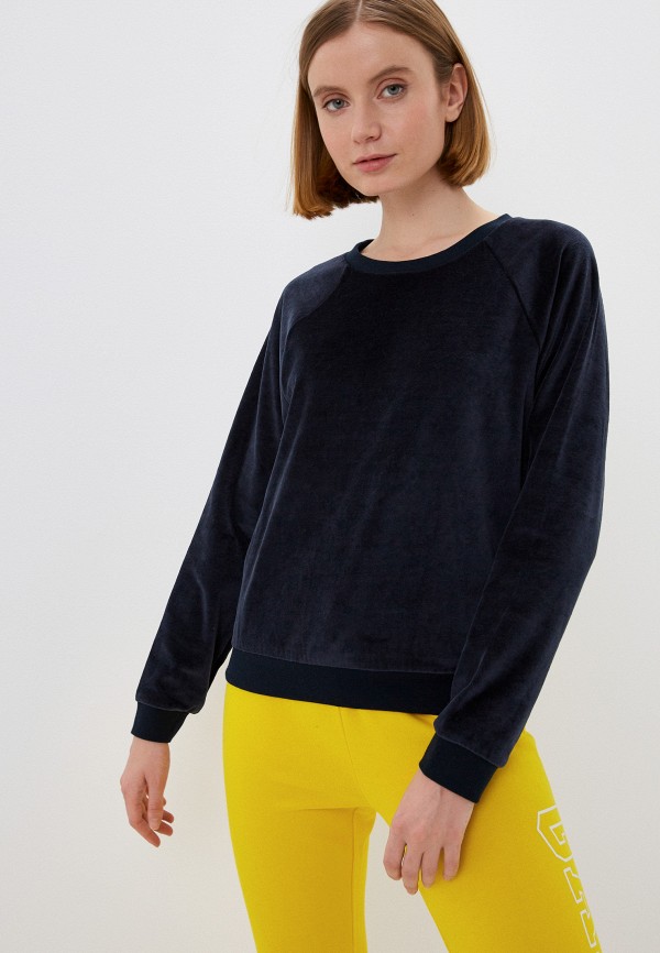 Свитшот Gap, цвет: синий, RTLAAZ447101 — купить в интернет-магазине Lamoda