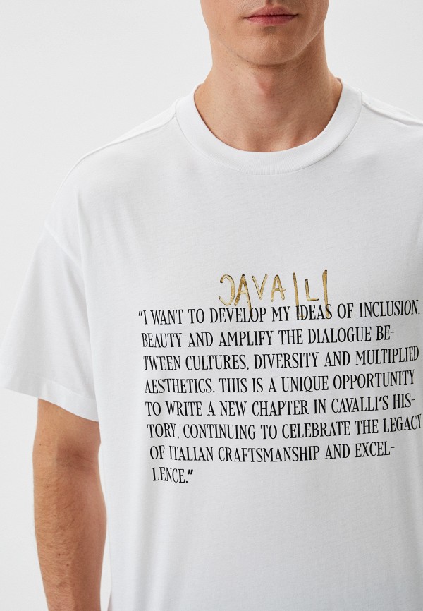 Roberto Cavalli Футболка - фото 4