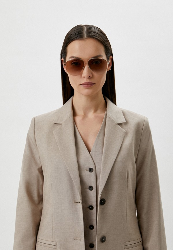 Victoria Beckham Очки солнцезащитные - VB90S 702 - фото 6