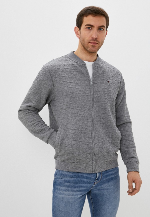 Олимпийка Tommy Hilfiger, цвет: серый, RTLAAZ954602 — купить в интернет ...