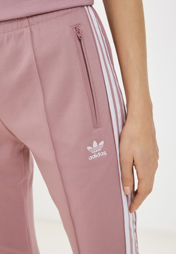 adidas sst track pants pink