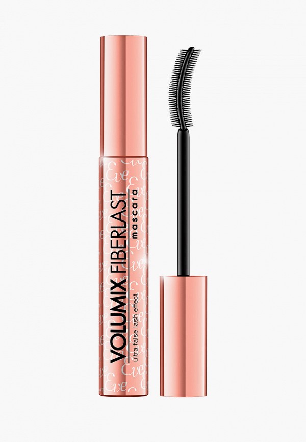 Eveline Cosmetics Тушь для ресниц - С ЭФФЕКТОМ НАКЛАДНЫХ  РЕСНИЦ - ЧЕРНАЯ серии  VOLUMIX FIBERLAST, 10 мл - фото 1