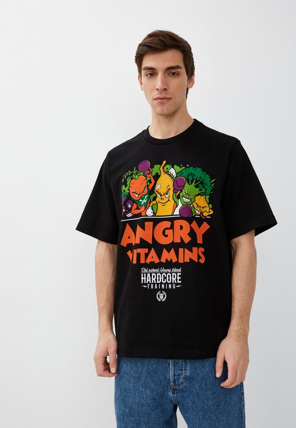 Hardcore Training Футболка - Angry Vitamins Black - фото 1
