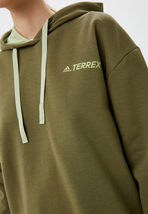 adidas Худи - W TX LOGO HOODY - фото 4