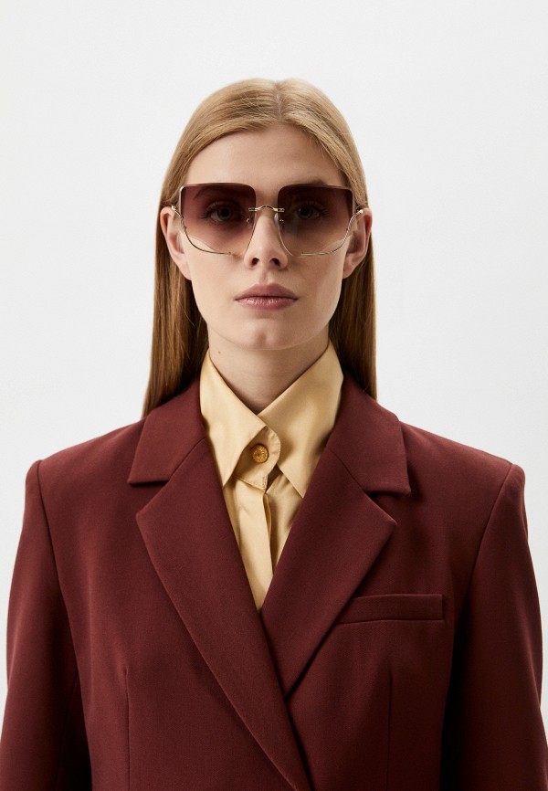 For Art's Sake Очки солнцезащитные - покрытые 12 каратным золотом, FAS Milkshake - фото 5