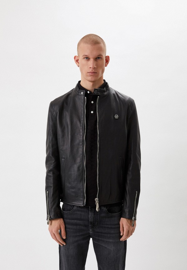 Philipp Plein Куртка кожаная - фото 1